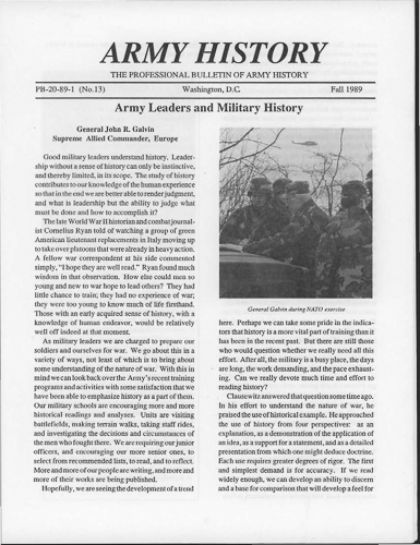 Army History Magazine 013